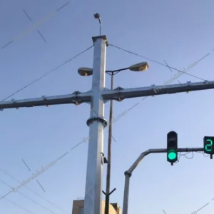 دکل دوربین نظارتی