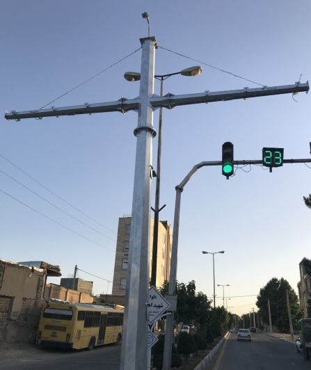 دکل دوربین نظارتی