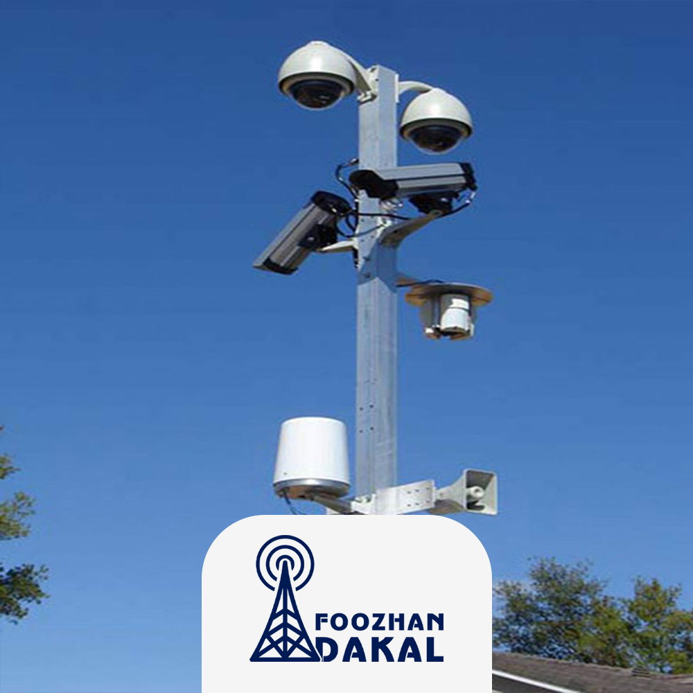 نقشه دکل دوربین مداربسته